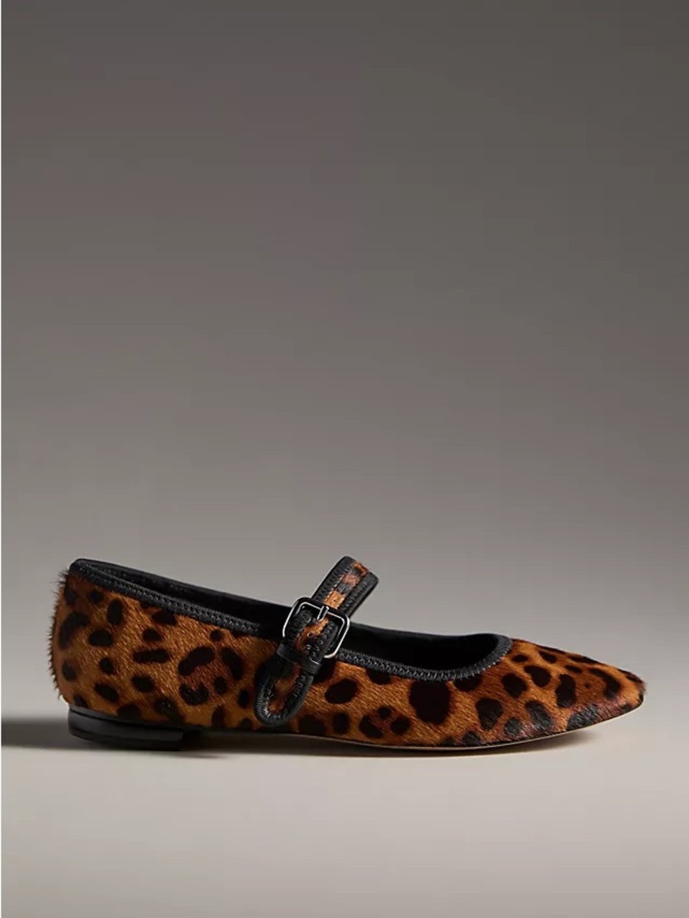 Anthropologie Maeve Leopard Print Mary Jane Flats EU40 - Picture 2 of 9